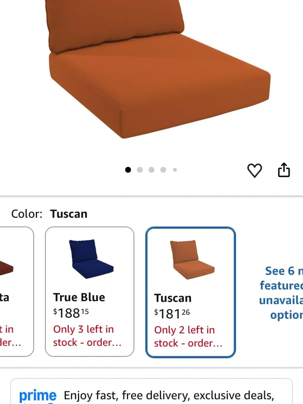 California Umbrella company seat cushion pillow set